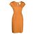 Yves Saint Laurent Kleid aus den 80ern Orange