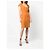 Yves Saint Laurent Kleid aus den 80ern Orange - Ansicht 4