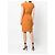 Yves Saint Laurent Kleid aus den 80ern Orange - Ansicht 5