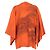 Autre Marque A.N.G.E.L.O. Vintage Upcycling '70s Kimono Arancione - vista 3