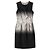 Bow Prada Black Wool Blend Sleeveless Sheath Dress