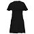 Givenchy ärmelloses schwarzes Wollkleid mit Capelet - Ansicht 2