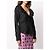 Blusa nera Love Moschino anni 90 Nero - vista 5