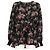 Emanuel Ungaro Wollbluse Schwarz mit Blumenprint