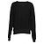 Sonia Rykiel Pullover aus den 80ern Schwarz - Ansicht 3