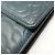 Chanel Wallet Blue Embossed Leather Camellia Logo - view 4