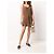 Autre Marque Abito Oppio Fashion 90s Marrone - vista 2