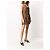 Autre Marque Abito Oppio Fashion 90s Marrone - vista 3