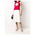 Autre Marque Abito A.N.G.E.L.O. Vintage Cult 60s Rosso - vista 2