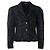 Roberto Cavalli 70s Jacke Schwarz