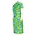 Autre Marque Paradise Hawaii 80s Kleid Mehrfarben - Ansicht 2