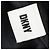 Abito lungo DKNY senza maniche in velluto nero e mesh - vista 6