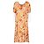Autre Marque Abito A.N.G.E.L.O. Vintage Cult 70s Arancione