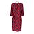 Jean Louis Scherrer Jean-Louis Scherrer Kleid aus den 70ern Rot