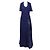 Autre Marque Abito A.N.G.E.L.O. Vintage Cult 70s Blu
