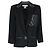 Giacca Claude Montana anni 80 Nero