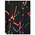 Prada Kleid aus Seide Schwarz mit abstraktem Print Off-the-shoulder - Ansicht 4