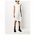 Robe Lanvin blanche à manches courtes - vue 2