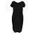 Moschino Cheap and Chic Midi Kleid Schwarz