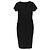 Moschino Cheap and Chic Midi Kleid Schwarz - Ansicht 3