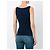 Top Moschino Cheap and Chic de rayón azul sin mangas - vista 4