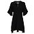 Chloé Sweatshirt Kleid Schwarz Viscose