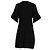 Chloé Sweatshirt Kleid Schwarz Viscose - Ansicht 3