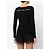 Versace Pullover aus den 2000ern Schwarz - Ansicht 4
