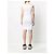 Vestido vaina Chanel sin mangas de algodón blanco - vista 5