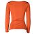 Yves Saint Laurent 70s Top Orange - Ansicht 4