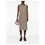 Vestido midi sin mangas de cachemira beige Chanel - vista 3