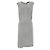 Chanel Midi Kleid aus Viscose Perlgrau
