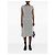 Chanel Midi Kleid aus Viscose Perlgrau - Ansicht 5