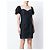 Vestido Moschino de denim negro y algodón con espalda de corsé - vista 2