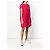 Autre Marque Gianni Versace Tunika Kleid Fuchsia Blumenmuster Pink - Ansicht 3