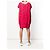 Autre Marque Gianni Versace Tunika Kleid Fuchsia Blumenmuster Pink - Ansicht 4