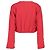 Autre Marque Chaqueta Marithé + François Girbaud 2000s Roja - vista 3