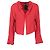 Autre Marque Chaqueta Marithé + François Girbaud 2000s Roja - vista 4