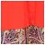 Vestido Carven Rojo de Seda Sin Mangas Estampado Paisley Roja - vista 6
