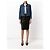 Yves Saint Laurent Falda de Mujer Negro - vista 2