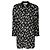 Versace Schwarzes Viscosehemd mit Blumenmuster