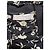 Versace Schwarzes Viscosehemd mit Blumenmuster - Ansicht 6