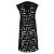 Vestido sin mangas Miu Miu de lana negra Negro - vista 3
