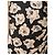 Top Emanuel Ungaro de seda negra con estampado floral Negro - vista 5