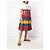 Autre Marque A.N.G.E.L.O. Vintage Cult Gonna anni '70 Multicolore - vista 2