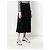 Comme Des Garcons Comme des Garçons Gonna anni '90 Nero - vista 3