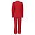 Traje Gianfranco Ferré de los 90 Roja - vista 3