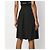 Falda Chanel de seda negra plisada Negro - vista 3