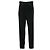 Pantalones Versace de algodón negro de cintura alta