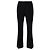 Pantalones Biba de lana negra de pierna recta Negro